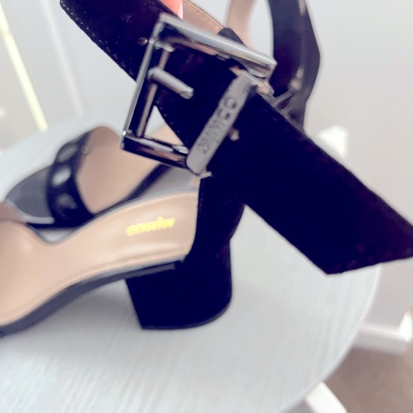 Mimco Black Suede Shoes - Size 37 - Picture 5 of 13